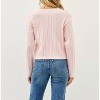 Women's Ruffled Crop Sweater - Idem Ditto - 3 of 4