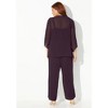 Catherines Women's Plus Size Masquerade Beaded Pant Set - 3 of 4