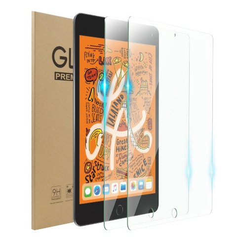 Insten 2-pack Ultra-clear Tempered Glass Screen Protector Compatible With  Apple Ipad Mini 4/5 : Target