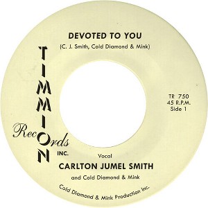 Cold Diamond & Mink - Devoted To You/Devoted To You (Instrumental) (Colored Vinyl Yellow) (vinyl 7 inch single) - 1 of 1