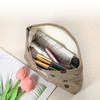 Unique Bargains Portable Corduroy Polka Dot Makeup Bags and Organizers 1 Pc - 3 of 4