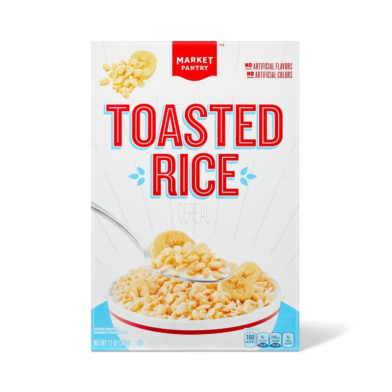 Toasted Rice Breakfast Cereal - 12oz - Market Pantry&#8482;, 1 of 4