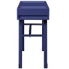 47.00"Cargo Blue Finish Vanity Desk,Blue - 4 of 4