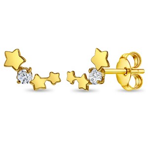 Star Constellation 14k Gold Earrings - In Season Jewelry - 1 of 3