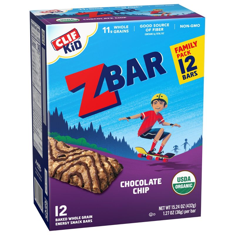 CLIF Kid ZBAR Chocolate Chip Snack Bars
, 6 of 17