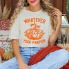 Simply Sage Market Women's Retro Whatever Spices Your Pumpkin Short Sleeve Garment Dyed Tee - 2 of 3