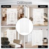 Room Divider Panel Wooden Room Divider Wall,5.6FT Tall Room Divider with Shelves,Folding Privacy Screens 67 In for Room Separation Home Office Bedroom - 2 of 4