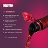 Innovine Wine Aerator Pourer with Built In Stopper, Tilt Design, Easy Pour, No Drip, Perfect for Red & White Wines, Set of 1, Raspberry - 2 of 4