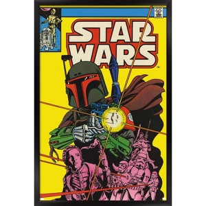Trends International Star Wars: Saga - Boba Fett - Comic Cover Framed Wall Poster Prints - 1 of 4