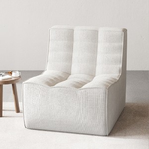 Lazy Floor Sofa Couch, Bean Bag Chair,27.56"Single Sofa, Fireside Chair,Corner Relax Sofa Couch for Apartment,No Assembly Needed - 1 of 4