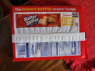 Nutter Butter Family Size Peanut Butter Sandwich Cookies, 16 oz 