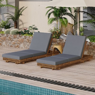 teak/gray