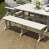 WestinTrends  Outdoor Patio Dining Bench - 2 of 4