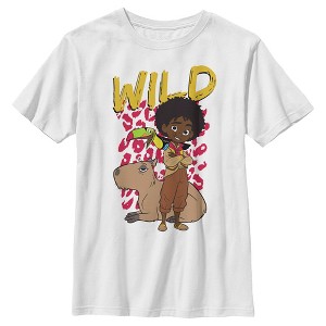 Boy's Encanto Antonio Wild Like The Animals Print T-Shirt - 1 of 4