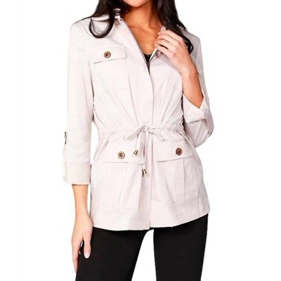 Women's Zip-Up Pocket Anorak - ANGEL