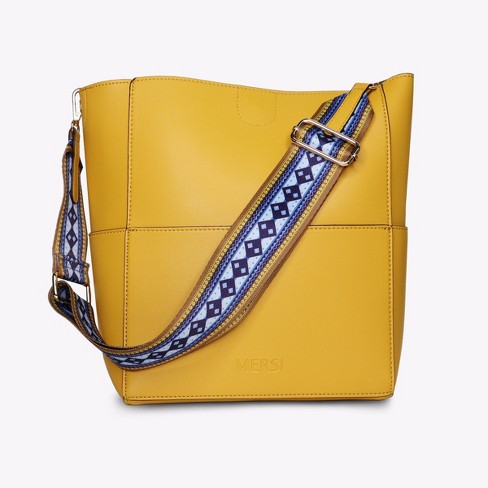 Yellow store purse target