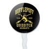 Harry Potter Hufflepuff Quidditch Arch Cupcake Picks Toppers Decoration Set of 6 - 2 of 3