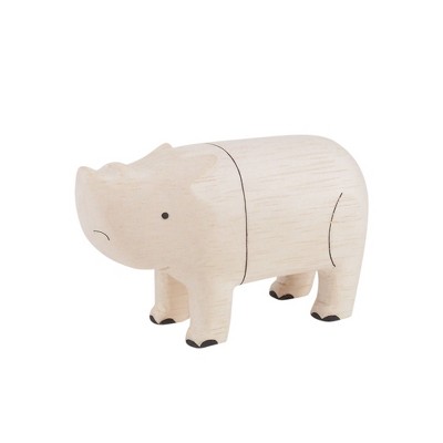 ACEPANO Wooden Rhinoceros