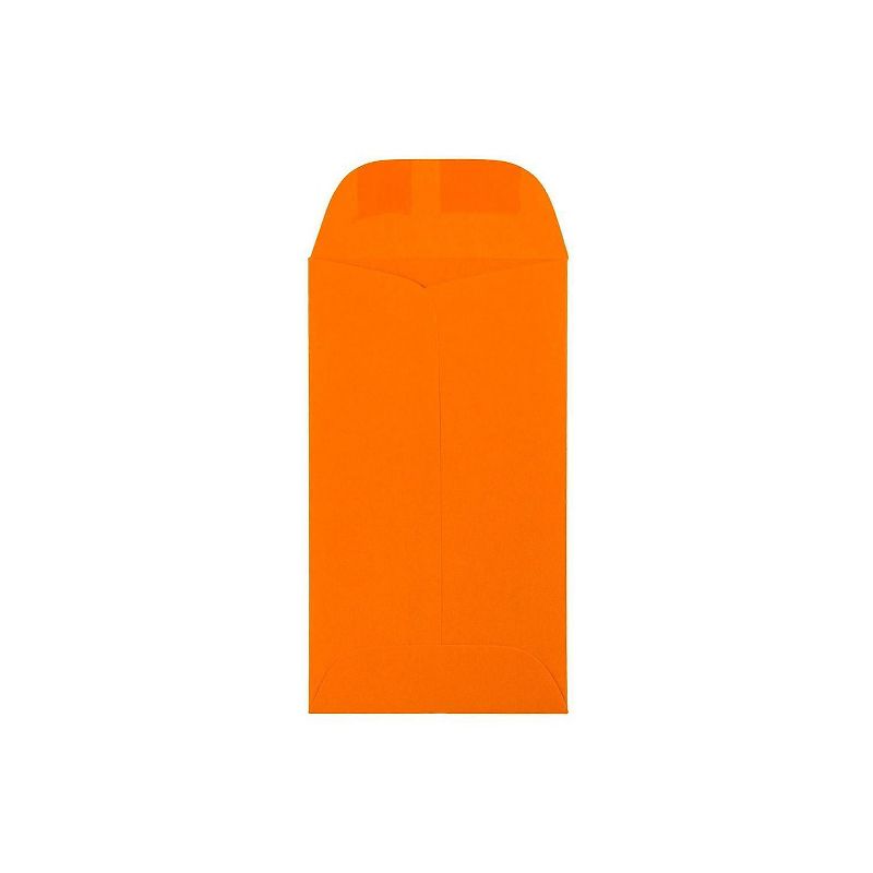 JAM Paper #5.5 Coin Business Colored Envelopes 3.125 x 5.5 Orange Recycled Bulk 1000/Carton, 2 of 3