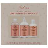 SheaMoisture Curl & Shine Shampoo + Conditioner Infused with Coconut & Hibiscus Hair Kit - 34 fl oz/3ct