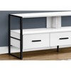 48" Industrial-Inspired TV Stand with 3 Drawers and Open Storage for Living Room - 4 of 4
