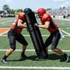 VEVOR Football Tackling Dummy, 47.2 in Blocking Pad Equipment for Practice, Heavy Duty Tackle Dummies with Handles, 1PCS, Black - 2 of 4