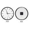Unique Bargains Non-Ticking Decorative Quartz Round Wall Clock 10 Inch - 4 of 4