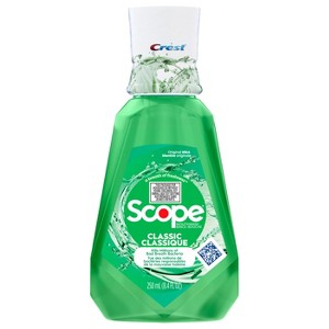 Crest Scope Classic Mouthwash, Original Mint, 250mL - 1 of 4