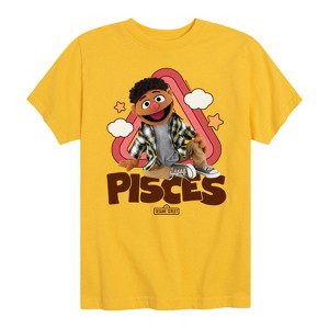 Boys' - Sesame Street - Pisces Tamir Short Sleeve Graphic T-Shirt - 1 of 4