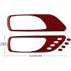 TruAIR Lexus RC Door Handle Panel Cover (Red) - 2 of 4