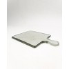 Slickblue Glass Serving Board with Hammered Texture - 7x10”, Dishwasher Safe, Available in Smoke/Blush/Clear - 2 of 3