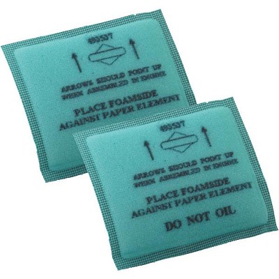 Briggs and Stratton 493537S Filter Pre-Cleaner (2 Pack)