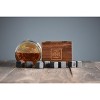 LORD'S ROCKS Whiskey Stones – 9 Unique Granite Ice Stones, Wood Box, and Velvet Pouch - 2 of 4