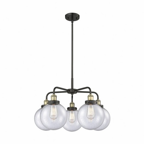 Innovations Lighting Beacon 5 - Light Chandelier in  Black Antique Brass - image 1 of 1