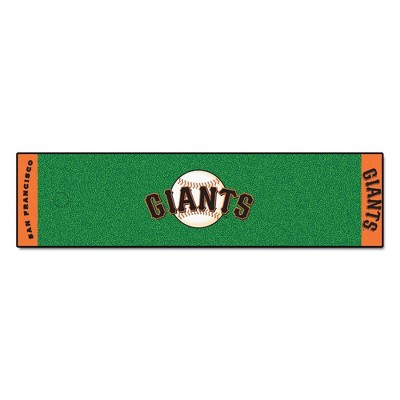 MLB San Francisco Giants 1.5'x6' Putting Mat - Green