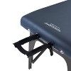 Master Massage 31" Montclair Pro Portable Massage Table Package, Memory Foam Cushioning, Reiki Panels, Shiatsu Cable Release - Royal Blue - 4 of 4