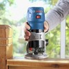 Bosch GKF125CEPK-RT Colt 120V 7 Amp Variable Speed 1/4 in. Corded Palm Router Combination Kit Manufacturer Refurbished - 3 of 4