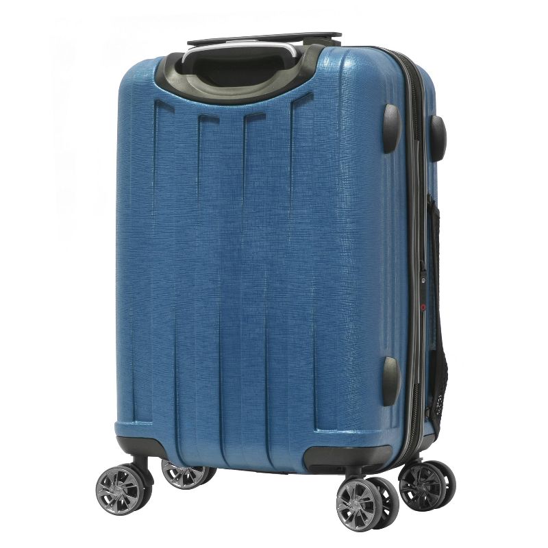 Olympia USA Sidewinder Hardside Medium Checked Spinner Suitcase, 3 of 7