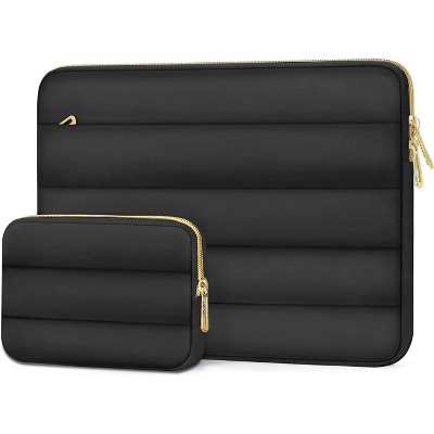 Hachikiko 13-14 Inch Laptop Sleeve, Puffy Protective Case for MacBook Air 13 13.6 (M3/M2/M1) | MacBook Pro 13 14 (M4/M3/M2) | HP Dell Surface