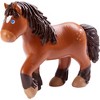 HABA Little Friends Brown Horse - 4.5" Chunky Plastic Draft Horse Toy Figure - 2 of 2