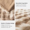 Cozy Bliss Faux Fur Throw Blankets, Plush Fuzzy Soft Thick Bubble Blanket for Sofa, Bedroom, Living Room - 4 of 4