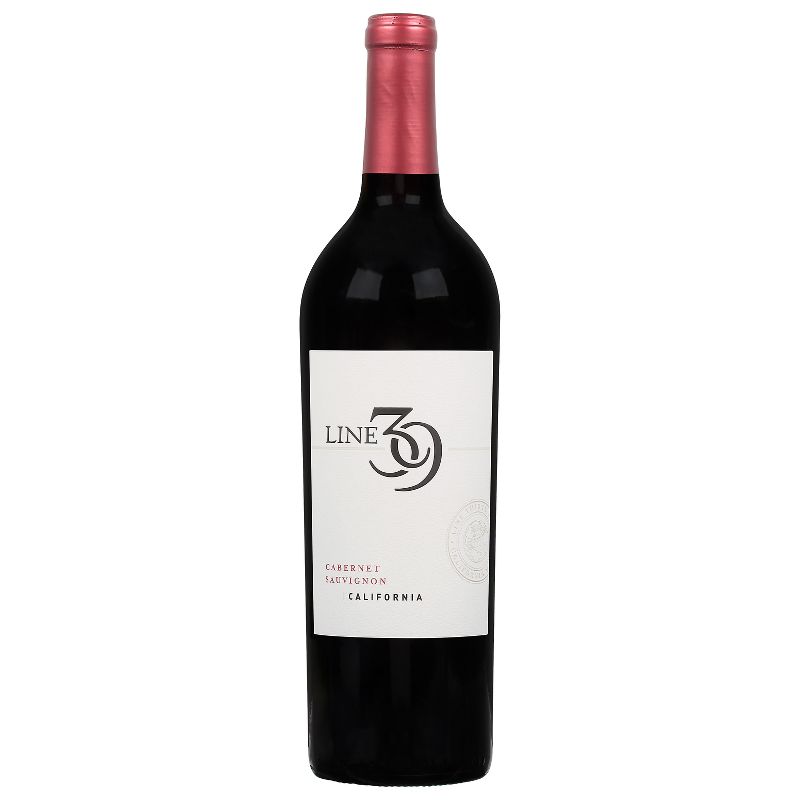 Line 39 Cabernet Sauvignon Red Wine - 750ml Bottle, 1 of 7