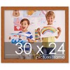 PosterPalooza | Slim Profile Brown Picture Frame - UV Acrylic, Backing Board, Hanging Hardware Included - 2 of 4