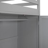 NicBex Twin/Full Loft Bed with Built-in Desk,3 Drawers and Wardrobe for Kids Teens Adults - 4 of 4