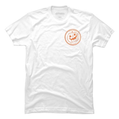 Men's Design By Humans Halloween stamp By Yelllowlion T-Shirt