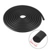Unique Bargains EPDM Rubber Weather-Proof Insulation Seal Strips Black - 3 of 3