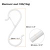 Unique Bargains Metal Safety Buckle Kitchen S Hooks and Hangers 16 Pcs - 2 of 4