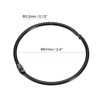 Unique Bargains Carbon Steel Loose Leaf Binder Snap Shower Curtain Rings 6 Pcs - 2 of 4