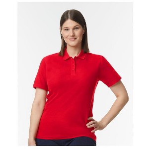 EG PRO Ladies Soft Style Polo Cherry Red XL - 1 of 4