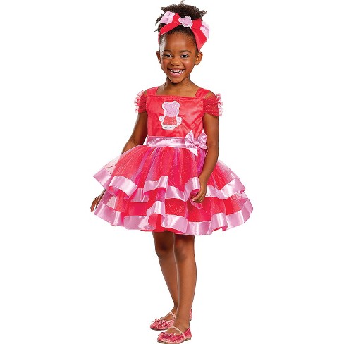  Disguise Pink Ranger Deluxe Child Costume, Pink, Size/(4-6x) :  Clothing, Shoes & Jewelry